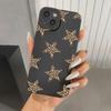 Leopard Print Star Bow Silicone Phone Case For Xiaomi Mi 15 14T 13T 12T Pro 14 13 11 Lite 5G NE Poco F6 F5 X5 M6 X7 Pro Cover