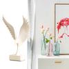 Статуя с крыльями птицы, фигурка из смолы, скульптура, сад, офис, домашнее украшение для рабочего стола