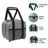 Bowling Ball Bag Portable Single Ball Tote Bag with Padded Ball Holder And Mesh Pocket Small Bowling Ball Case for Men Gifts