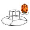 Chicken Grill Stand Stainless Steel BBQ Roasting Holder Beer Can Chicken Rack for Indoor Outdoor Camping Picnic Grill Accessory