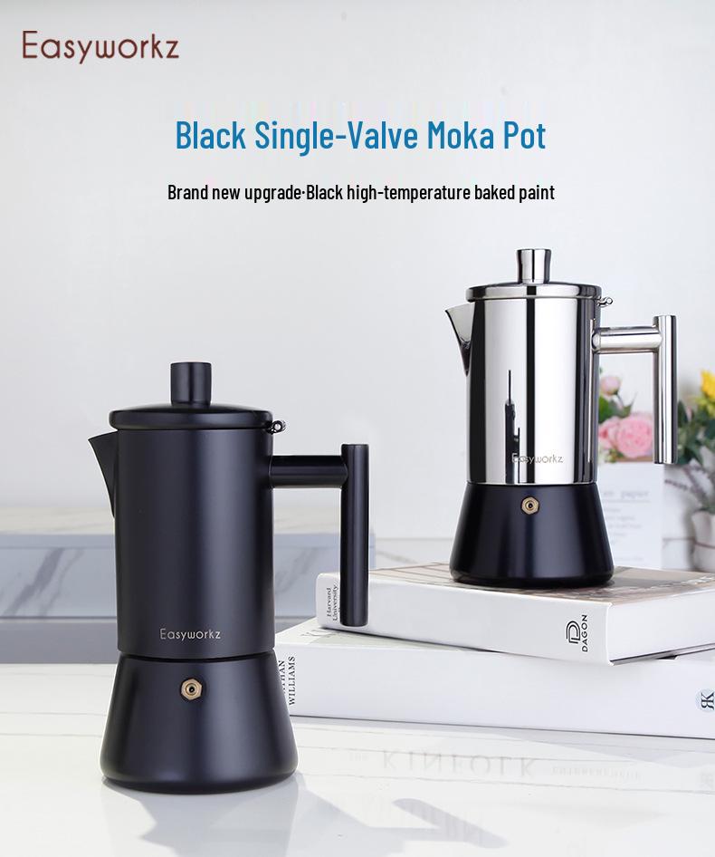 Кофеварка Мока Easyworkz из нержавеющей стали для индукционных плит