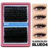 Natural Look 3D Faux Mink Lash Wispy Style DIY Lash Extension Kit  Makeup Enhancement