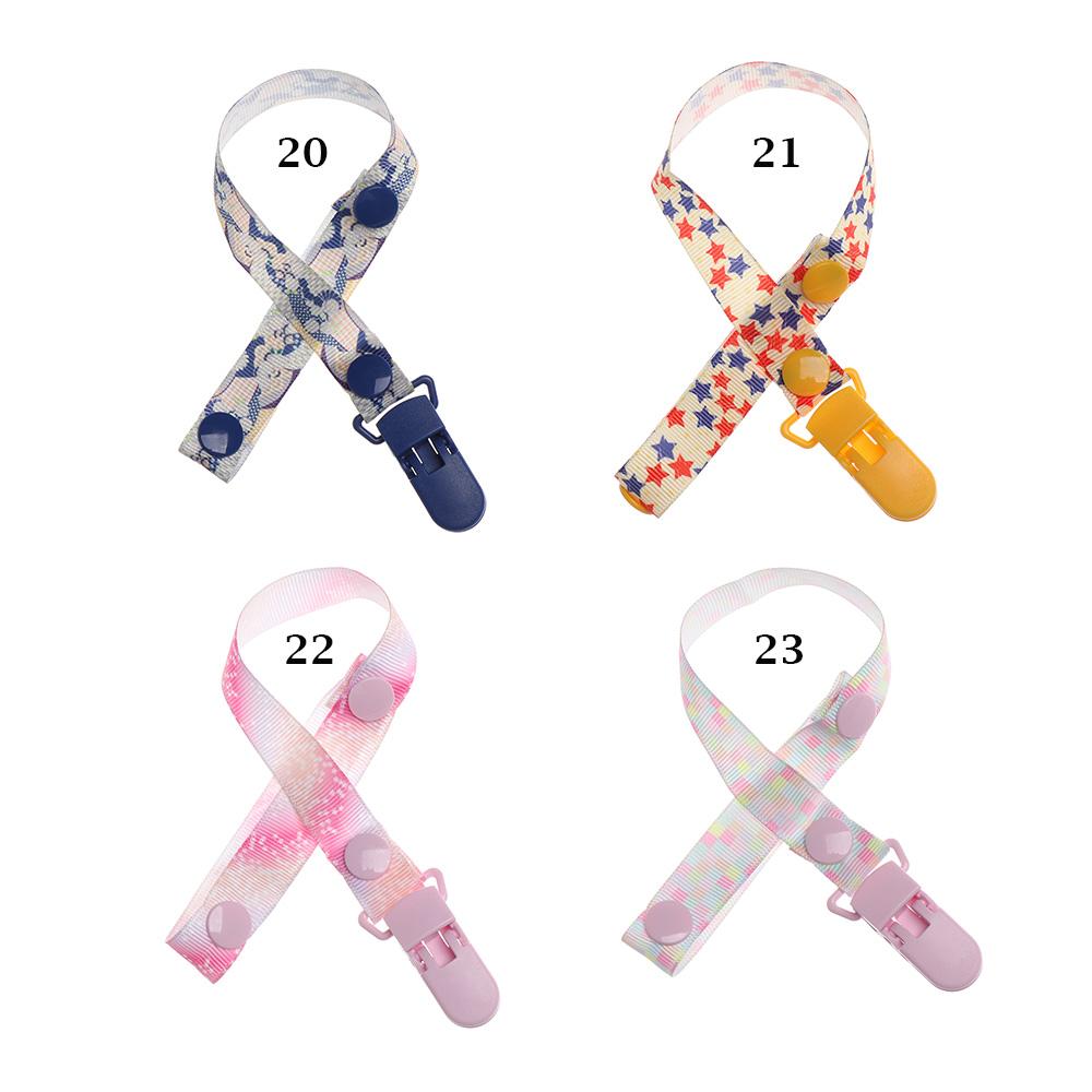 Rope Nipple Strap Infant Adjustable Length Pacifier Chain Baby Teething Soother Dummy Clips