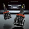2 шт. 8000 лм H1 H4 LED H7 H11 светодиодные противотуманные фары 9005 HB3 9006 HB4 светодиодная лампа автомобильная фара для вождения Автомобильные противотуманные фары