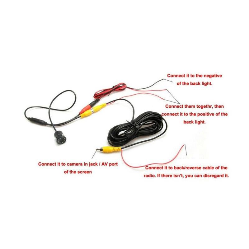 Автомобильная камера заднего вида, камера заднего вида, совместимая с Land Cruiser Lc 100 120 200 Prado V8/Prius/Mark X