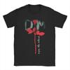 Depeche Music Band Printed TShirts for Unisex Women Mode Vintage Cotton Tee Shirt Crewneck Short Sleeve T Shirts XL Tops Summer