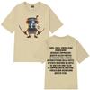 Cappuccino Assassino T-Shirt Italian Brainrot Humor Meme Tees Man Woman Vintage Summer 100% Cotton Casual T-shirts Streetwear