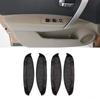 4pcs Car-styling Microfiber Leather Door Armrest Protection Cover Side Armrest Panel Cover For Nissan Qashqai J10 2007-2015