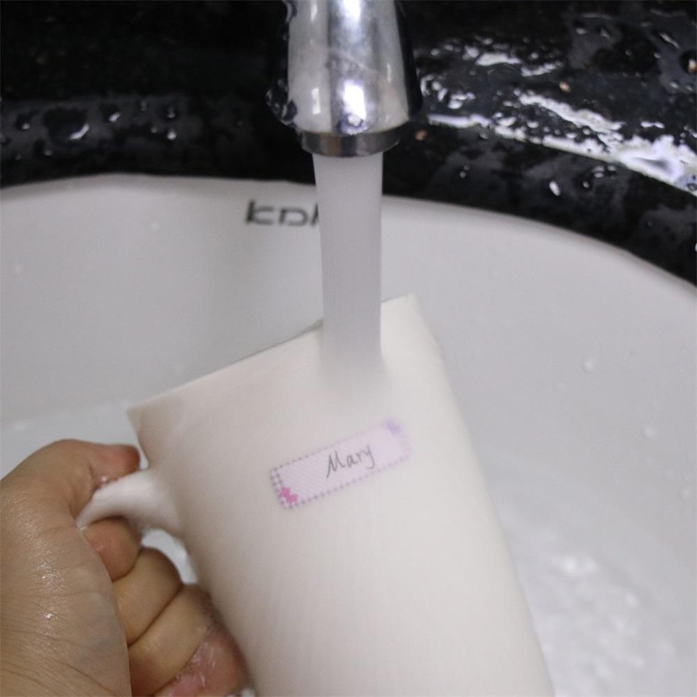 140Pcs Cartoon Cute Tag Name Stickers Handwritten and Self-adhesive Cup Water Glass Bottle Waterproof Mark Sticker for Kids