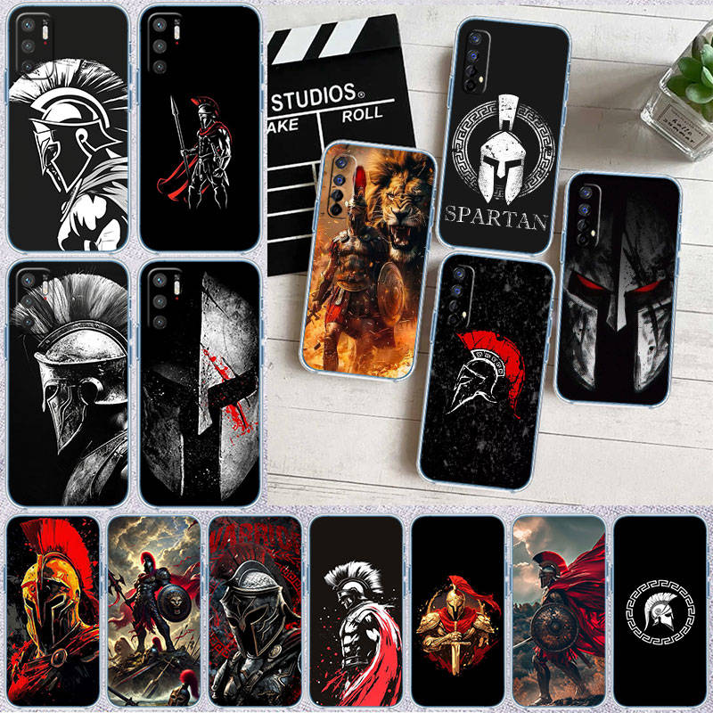 IR25 Spartan Warrior Phone Case for Motorola Edge 20 30 S30 40 50 Fusion Lite Plus Pro Neo Ultra One Power Action Macro Hyper Vision Zoom