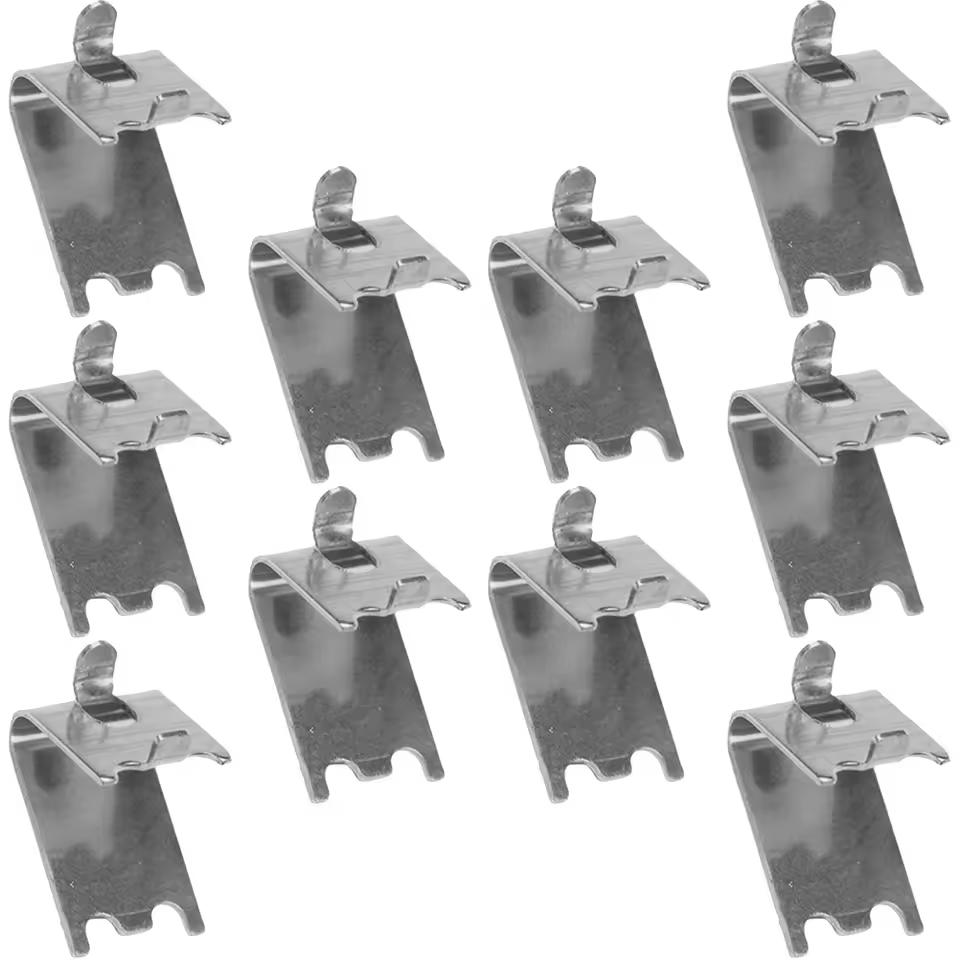 10 шт. Пряжка полки морозильной камеры Крючок из нержавеющей стали Зажим для холодильника Стойка Клипсы поддержки для холодильника