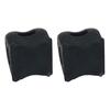 4Pcs Front Suspension Stabilizer Bar Bushing 51307TR0A11 51306TR0A11 Fit for Honda Civic 2012-2016 Black Rubber