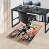 Dachshund Theme Chair Mat Office Carpet: Oversized Rug for Home Decor, Sofa Carpet, Desk Mat - Perfect Gift for Any Room in Bedroom or Livin
