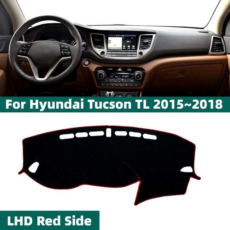 Для Hyundai Tucson TL TLE NX4 2015~2026 Панели приборной панели автомобиля Козырек от солнца Чехол ПротивоУФ Коврик на панель Пылезащитный Нескользящий Коврик Аксессуары