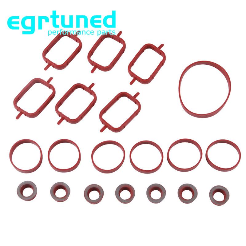 6 x 33mm Gasket kits for bmw N52 N54 N55 M57 intake manifold OE 11617800585 3.0L 325i 330i 335i 525i 530i X3 X5
