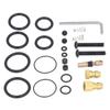 Комплект уплотнений для воздушного компрессора для насоса 4500 фунтов на квадратный дюйм, шестигранный ключ, уплотнительные кольца, шайбы, заглушки, инструмент для уплотнения для ежедневного использования