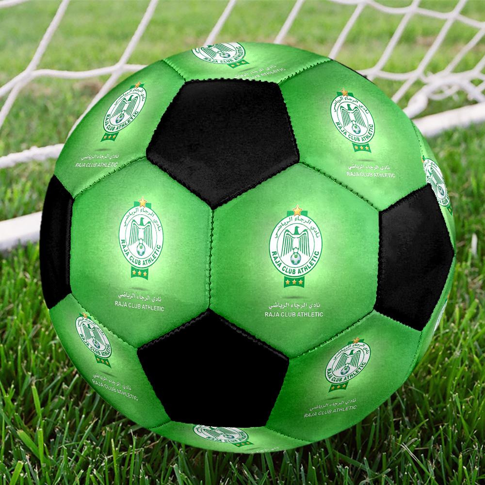 РАЗМЕР 5 Футбольный мяч Raja Casablanca Цветной Для всех возрастов Машинная строчка ПВХ Готов к соревнованиям Прочный Высокий отскок