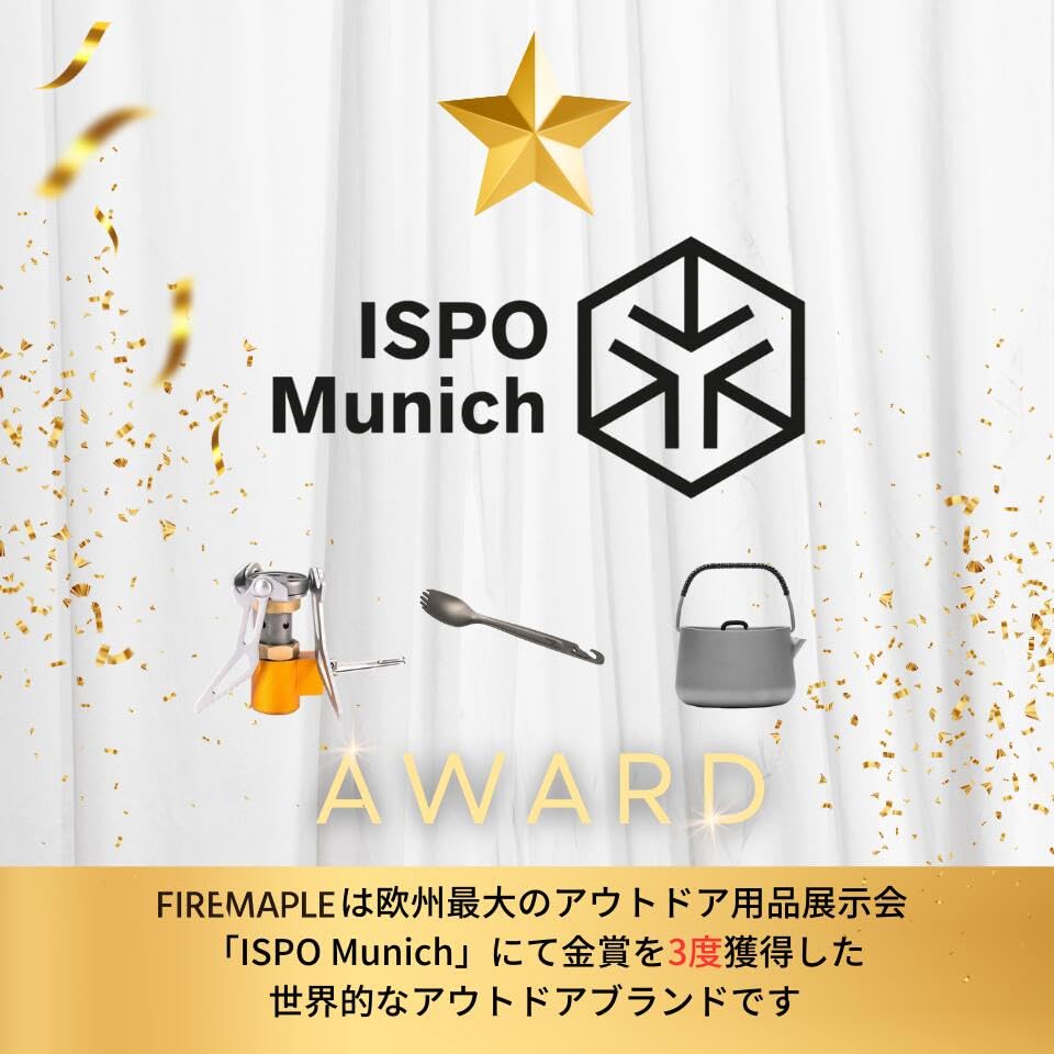 FIRE MAPLE ANTARCTI Antarcti 1.2 L Outdoor Stainless Steel Kettle, Cookware for Camping and Open Fire Use