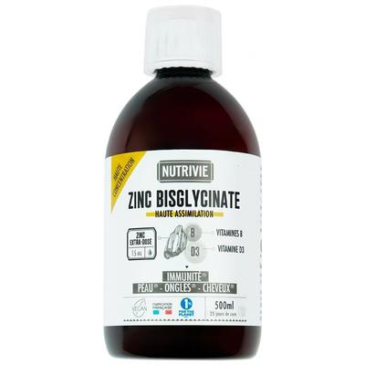 Nutrivie Цинк бисглицинат 15 мг 500 мл