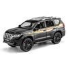 1/24 Toyota LAND CRUISER Prado Внедорожник Металлическая модель автомобиля Литье под давлением Металлическая игрушка Внедорожные транспортные средства Модель автомобиля Симуляция Коллекция Подарок