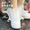 Water Shoes Rain Shoe Cover Men and Women Waterproof and Non-slip Rain Shoes Outdoor Wear-resistant Thickened Rain Boots Shoe Cover