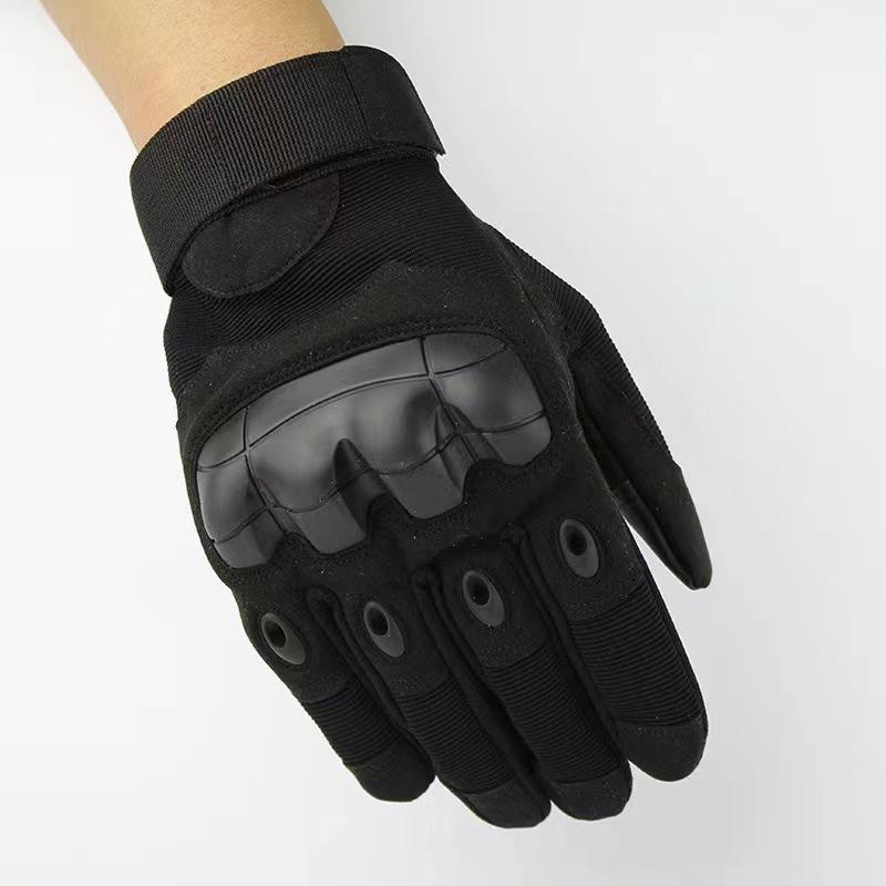 Outdoor Tactical Full Finger Gloves for Men Wear-resistant for Cycling Mountaineering Motorcycle and CS Sports