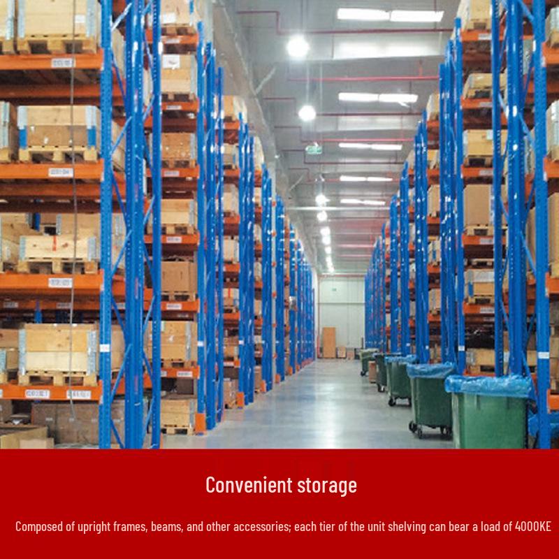 Heavy Duty Multi-Tier Pallet Racking & Steel Shelving System