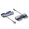 Type-C 6-in-1 Game Console Expansion Dock: HDMI 4K, Gigabit Ethernet, Steam-Compatible Multifunctional Base