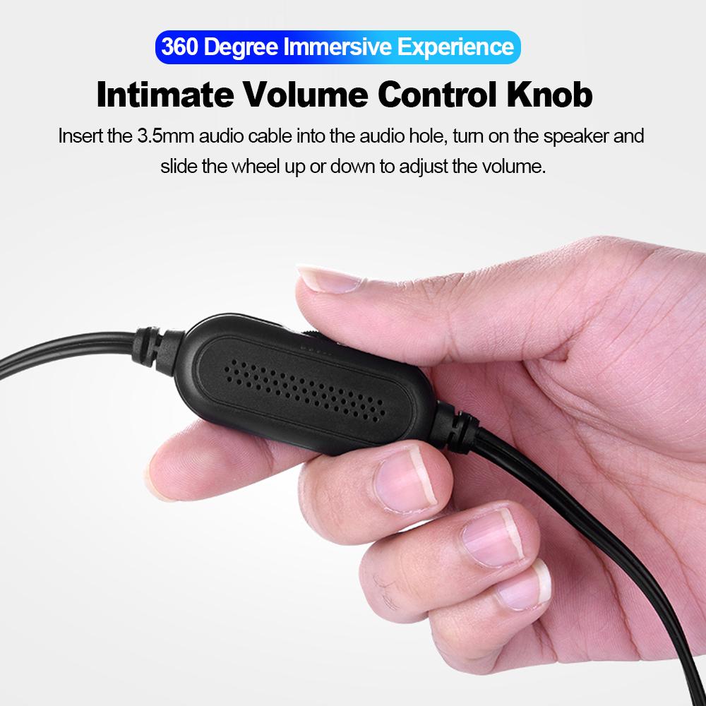 Проводной компьютерный динамик, стерео сабвуфер, мощный музыкальный плеер, объемный звук с басами, аудиовход 3,5 мм
