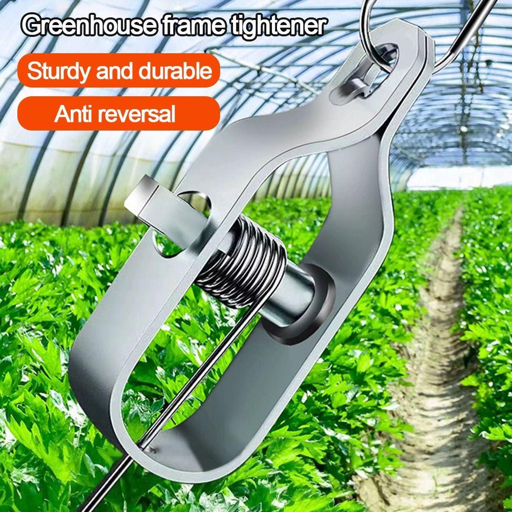 Heavy Duty Wire Tightener Silver Electric Fence Tightener New Wire Buckle Farm