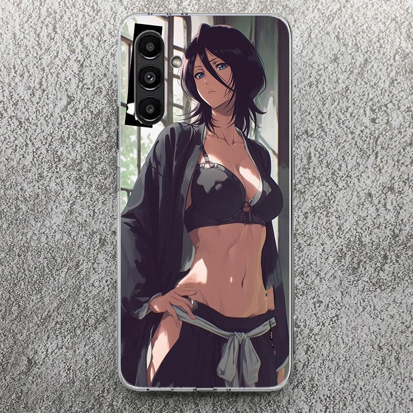 Чехол для телефона Bleach Кучики Рукия для Samsung Galaxy A17 A16 A15 A14 A13 A56 A55 A54 A53 A36 A35 A34 A33 A26 A25 A24 A23 A05S A04S