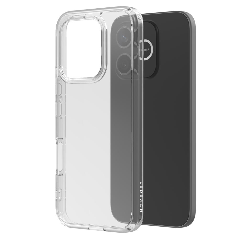 LeReach TOC Чехол для HONOR 600 Lite Кристально прозрачный Чехол Мягкий ТПУ + Акриловая Задняя Панель Ультратонкий 360 Защита Задней Крышки