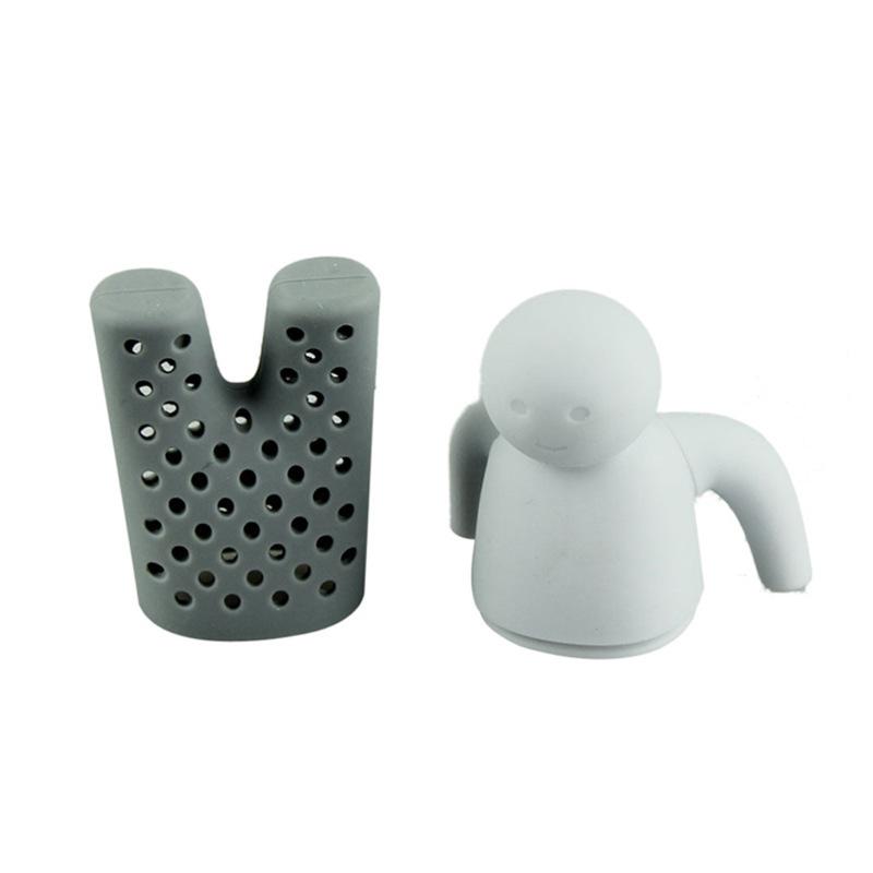 Silicone Tea Strainer Interesting Life Partner Cute Teapot Tea Filter Infuser Brewing Teapot Tea Accessories Kitchen Tools