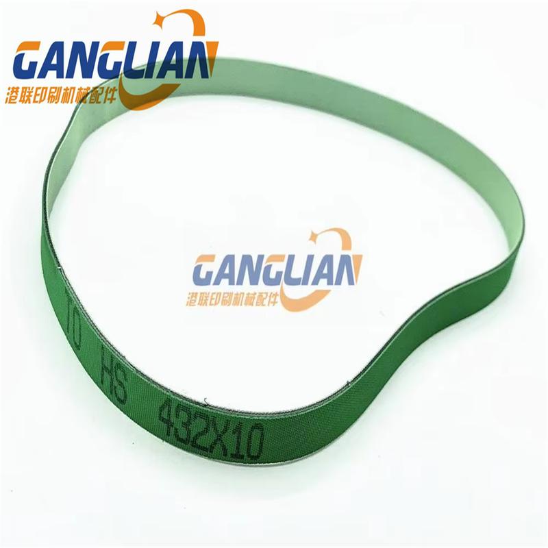 1 PC Heidelberg Spray Powder Belt 432X10mm 460X10mm 483X10mm 495X10mm