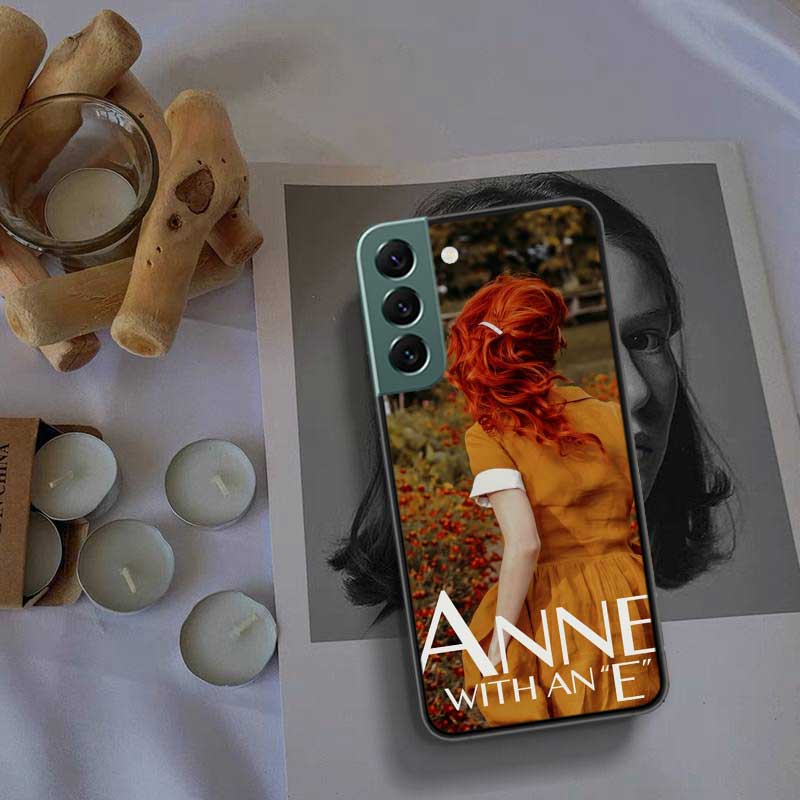 Чехол для телефона Anne With an E для Samsung Galaxy S22 S25 Ultra S21 S10 Plus S26 Edge S20 S23 S24 FE Чехол Силиконовый Мягкий ТПУ Прозрачный