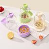 Press-type Water Bottle Ice Cube Tray Anti-leakage Ice Maker Kettle Ice Tray Mold  for Home&Travel