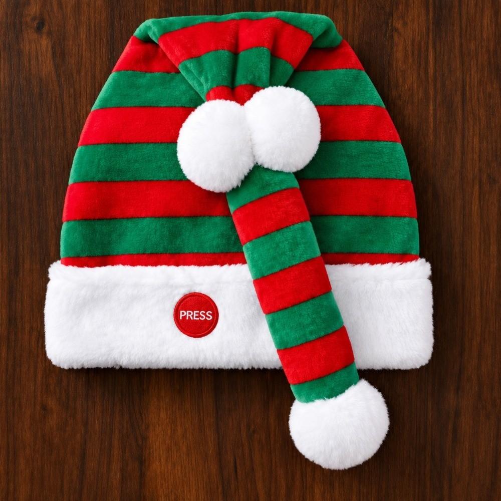 Motorized Motion Electric Christmas Hat Musical Christmas Hat Christmas Parties Family Gatherings