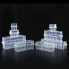 Peptide Vial Storage Case with Airtight Lid BPA Free Microtube Freezer Box Fits 3/5/7/10/20ML Vials for Daily Use