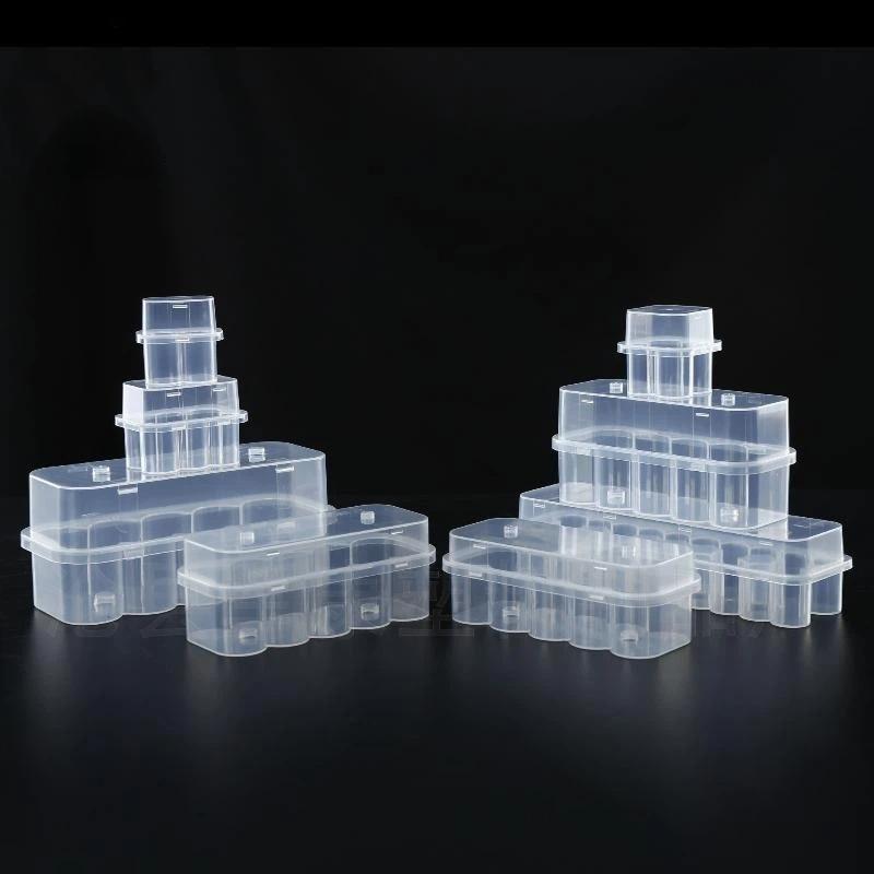 Peptide Vial Storage Case with Airtight Lid BPA Free Microtube Freezer Box Fits 3/5/7/10/20ML Vials for Daily Use