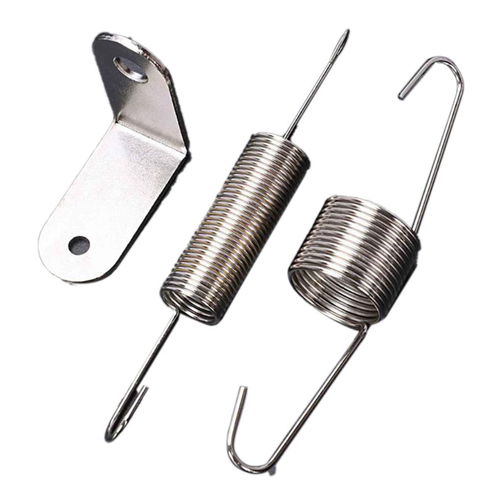 Chrome Throttle Return Spring Bracket Double Spring For SBC BBC 302 350 Parts & Accessories Wear Parts Brand new