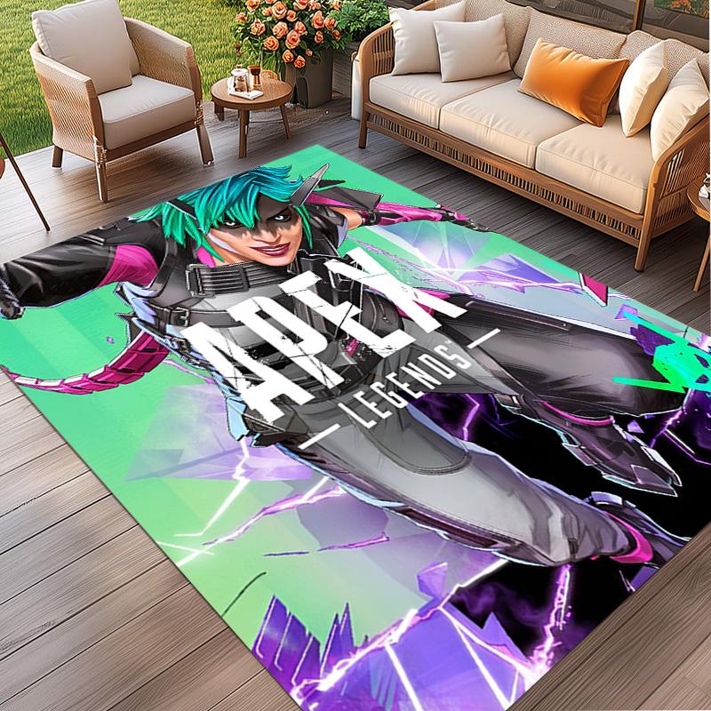 Apex Legends Print Rug, Washable Floor Carpet, For Entryway Dorm Laundry Room Office Study, Home Decor Birthday Christmas Gift