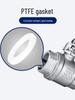 304 Stainless Steel Two-Piece Ball Valve with Internal Thread – Water Switch Valve, Available in 4 Points, 6 Points, and 1 Inch DN15-20.