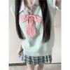 Anime-Inspired V-Neck Knitted School Uniform Vest