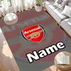 Custom Name Personalized football team Print Carpet, Versatile Home Decor Rug, for Playroom, Apartment, Balcony, Entryway, Hallway Gift