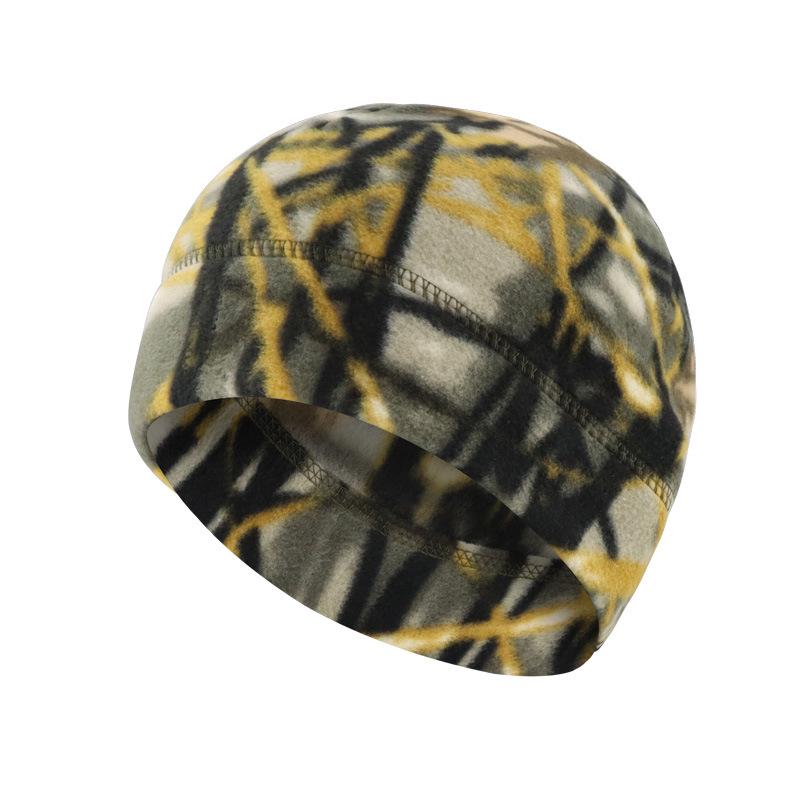 Winter Warm Fleece Beanie for Mountain Climbing, Cycling, Running & Skiing - Windproof Sports Hat