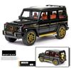 1/24 Benz G63 SUV литая модель автомобиля из литого металла и игрушечная модель внедорожника для моделирования звука и света коллекционная игрушка в подарок