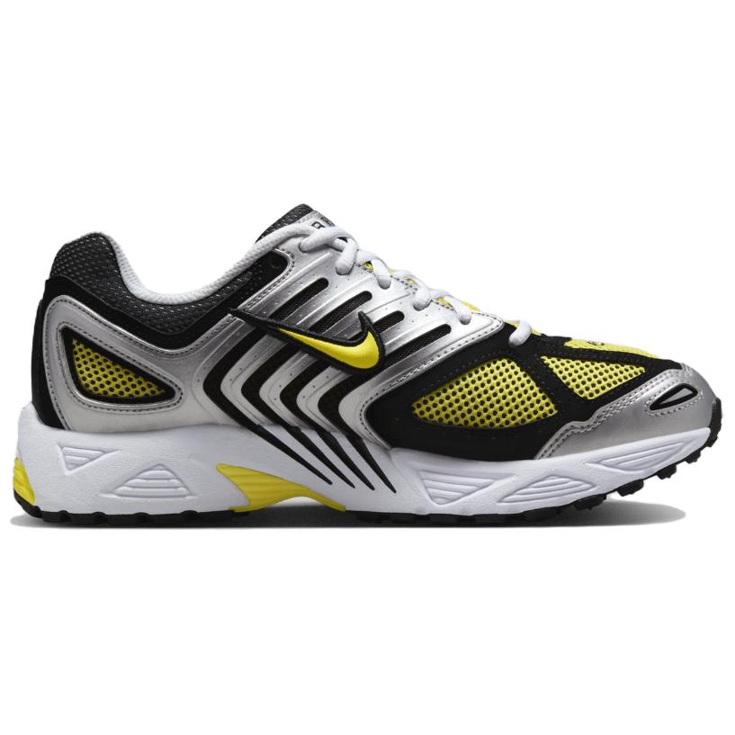 Nike Air Pegasus 2K5 Metallic Silver Black Opti Yellow Женские кроссовки Белые HQ5718-100