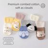 Thick Newborn Baby Socks Plus Fleece Walking Socks Warm Baby Plush Socks  Baby Boys Girls
