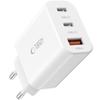Tech-Protect Nc30W 3-Port Network Charger Pd30W/Qc3.0 White