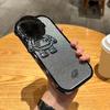 Блестящий 3d чехол для телефона космонавта для Iphone 14pro Max 11 12 13 Pro Max 14 Plus противоударная подставка для защиты камеры задняя крышка